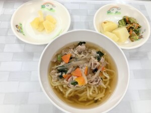 1月7日　昼食